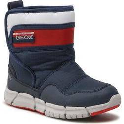 Geox Ankle Boots - Navy/Red