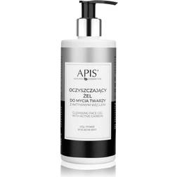Apis Natural Cosmetics Home Rensegel med aktiveret kul Til fedtet problematisk hud