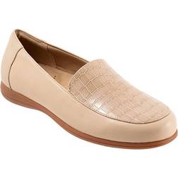 Trotters Deanna Nude Croco Women's Shoes Beige B