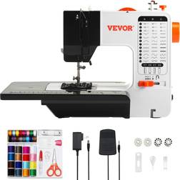 VEVOR sewing machine 38 stitches extension table pedal accessory for home diy