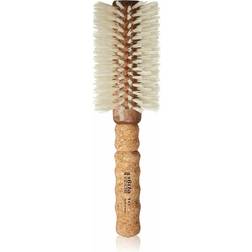 Ibiza Hair Round Brush Eco Cork Wood B4 Natural Large