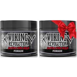 Viking Revolution Extreme Hold Pomade for Men 2 Pack
