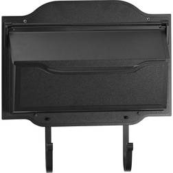 Luxurious Contemporary Wall Mount Mailbox Black