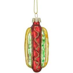 Northlight Seasonal 4" Hot Dog Bun Glass Christmas Tree Ornament