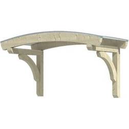SKAN HOLZ Rostock Design Vordach Runddach