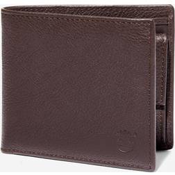 Timberland Kennebunk Bifold Wallet With Coin Pocket For Men In Brown Dark