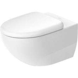 Duravit Architec wc sospeso, Rimless, HygieneGlaze, bianco 2572092000