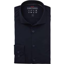 Pure Hatico Slim Fit Overhemd - Marine