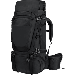 Jack Wolfskin Denali 65 10 Men Rucksack, schwarz