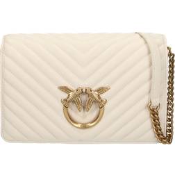 Pinko Classic love bag click Taille Unique Blanc