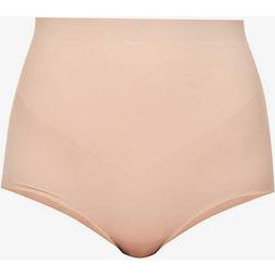 Wolford 3W Control Panty High Waist Formender Hoher Slip - Pink Hautfarben