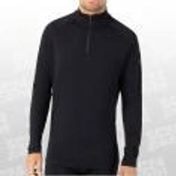 super.natural Base 1/4 Zip 230 JET BLACK