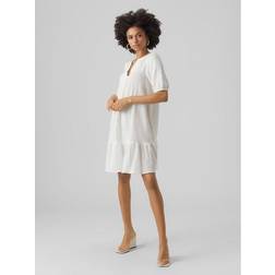 Vero Moda Abito Natali - Bianco Naturale