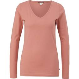 Q/S by s.Oliver Women's 50.2.51.12.130.2126085 T-Shirts Langarm, ORANGE