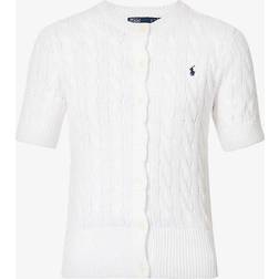 Polo Ralph Lauren Cable-Knit Short Sleeve - White