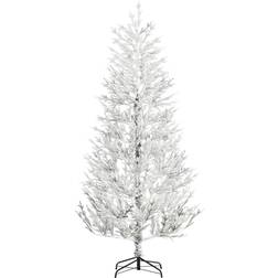 Homcom 7 Foot Snow Flocked Artificial Christmas Tree