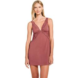 eberjey Rosalia The Elevated Chemise Rosewood