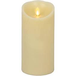 Luminara Flameless Flame Pillar Scented Candle