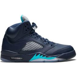 Nike Air Jordan 5 Retro Pre-Grape M - Midnight Navy/Turquoise Blue/White