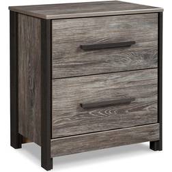 Ashley Signature Design Cazenfeld Rustic 2 Bedside Table