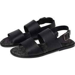 Coach 1941 Black Two Strap Sandals BLACK