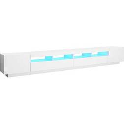 vidaXL Led Lights TV Bench 300x40cm