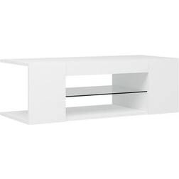 vidaXL Led Light TV Bench 90x30cm