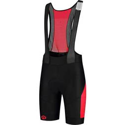 Rogelli Tyro Bib Shorts - Black/Red