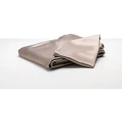 Silkeland Linen Sengetøj Hvid, Sort, Brun (200x140cm)