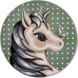 Hanse Home Children's Unicorn Round Rug 133 cm