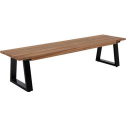 Brafab Laurion teak/aluminium Trädgårdsbänk