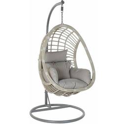 Dkd Home Decor Fauteuil De Jardin Suspendu Multicouleur Aluminium Rotin Synthétique 90 x 70 x 110 cm