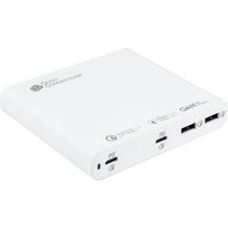 Good Connections GC USB-Desktop-Schnellladestation 120W GaN-Technologie 4-Port USB-C/A PD weiß