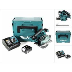 Makita dcs 553 RG1J 18V 150 mm sierra circular de metal sin cable 1x 6.0Ah Batería Cargador Makpac