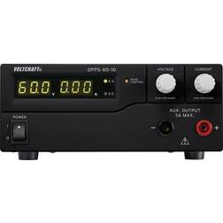 Voltcraft DPPS-60-10 60 V/DC 0 10 A 600 W USB Programmable Nbr. de sorties 1 x