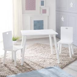 Roba Ensemble Table + 2 Chaises 3 Pièces