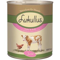 Lukullus Junior Kylling & Kalv Hundefoder