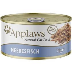 Applaws Latas Para Gatos 24 x 70 g - Peixe Do Oceano