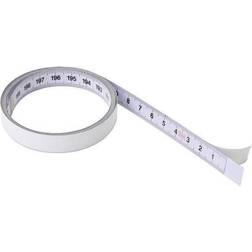 Självhäftande 200 cm Stål Måttband