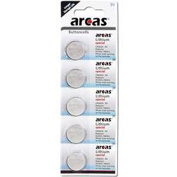 Arcas CR2025 165 mAh 3 V Batteri 1 x Blåsor