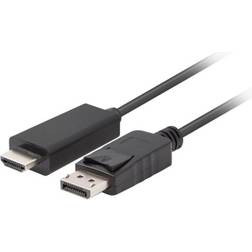 Lanberg DisplayPort CA-DPHD-11CC-0018-BK 1.8m