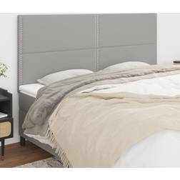 vidaXL Light grey Headboard