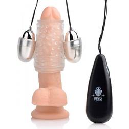 Trinity Vibes Dual Vibrating Penis Sleeve