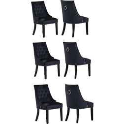 Life Interiors Windsor LUX Velvet Kitchen Chair 2pcs