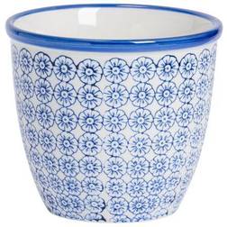 Nicola Spring 14cm Hand Printed China Plant Pot