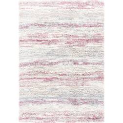 Safavieh Fontana Shag Collection White, Pink