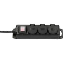 Brennenstuhl 1159950013 Power strip switch Black