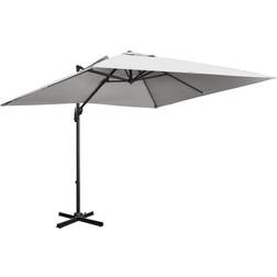 OutSunny 2.7 2.7 m Cantilever Parasol Garden Umbrella Cross Base