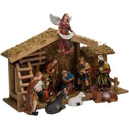 Adler 12 Piece Nativity Set Stable