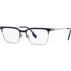 Burberry Cadres optiques Be1375 douglas col. 1003 Hommes CarrÃ Bleu